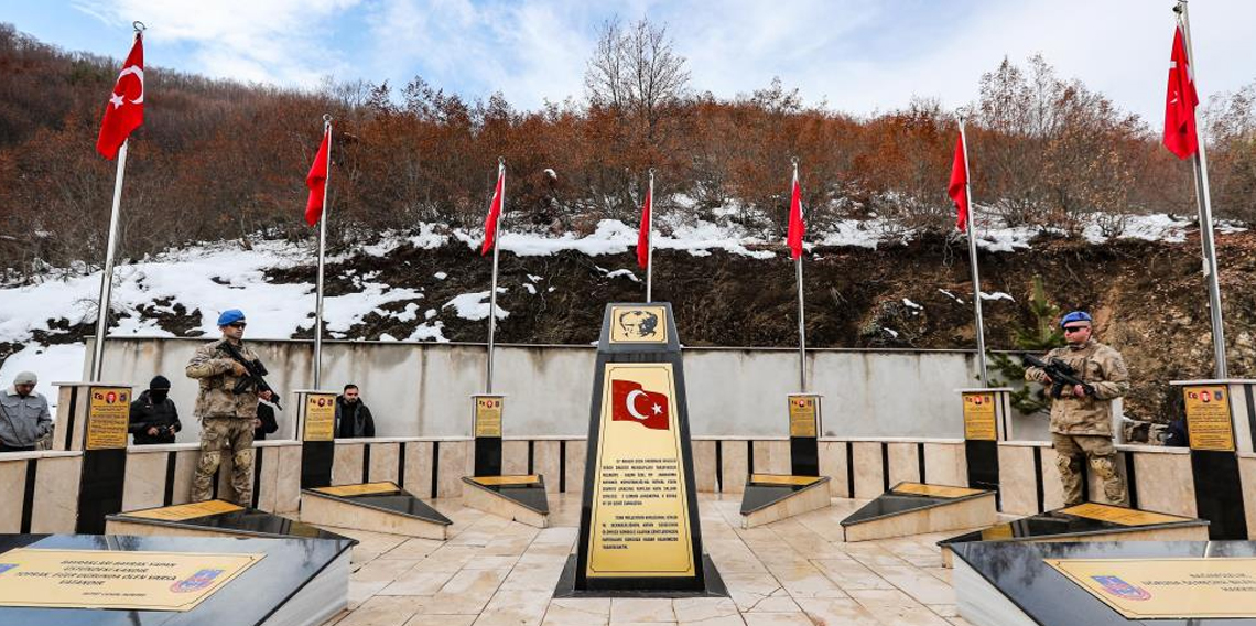 Tokat'ta 7 kahraman şehit için anma töreni düzenlendi