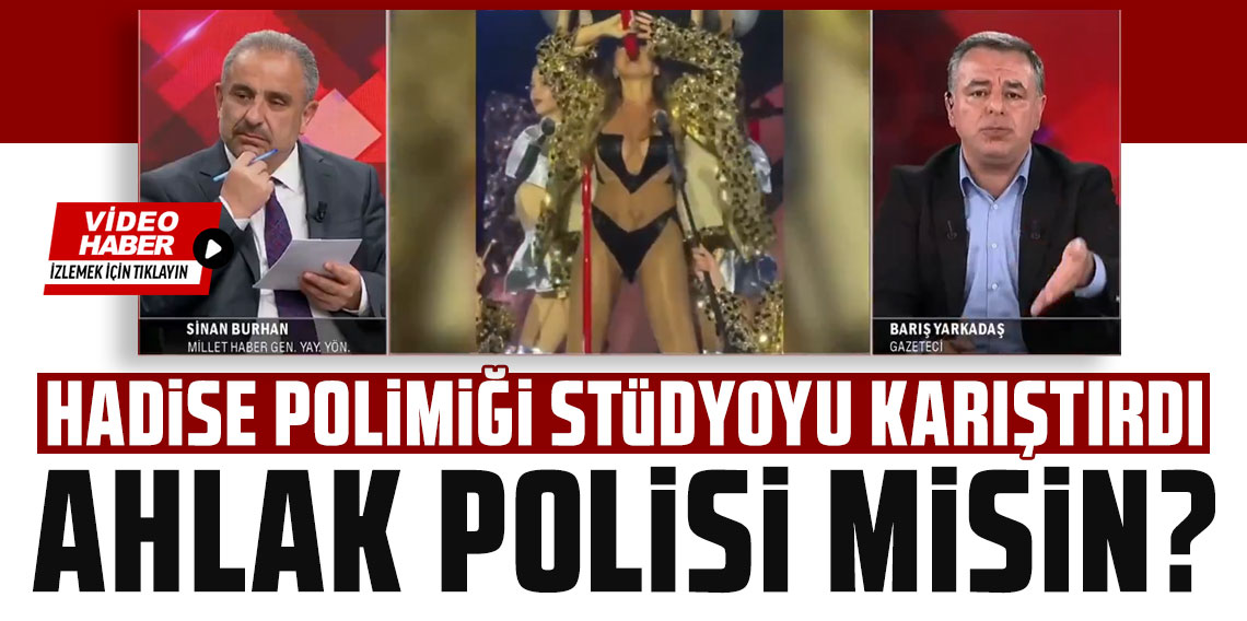 Hadise polemiği stüdyoyu karıştırdı! 