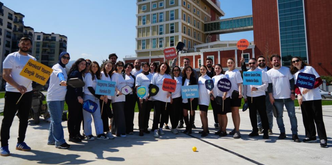 Samsun’da Sağlık Çalışanlarından Hareketli Yaşam Mesajı