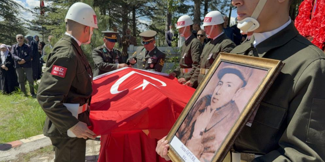 Tokatlı şehit 61 yıl sonra memleketinde defnedildi