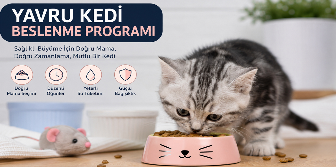 Yavru Kedi Beslenme Programı Nasıl Olmalı?  