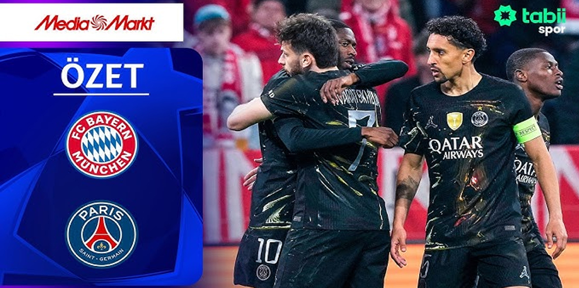 Şampiyonlar Ligi Yarı Final | Bayern Münih - PSG (Özet)
