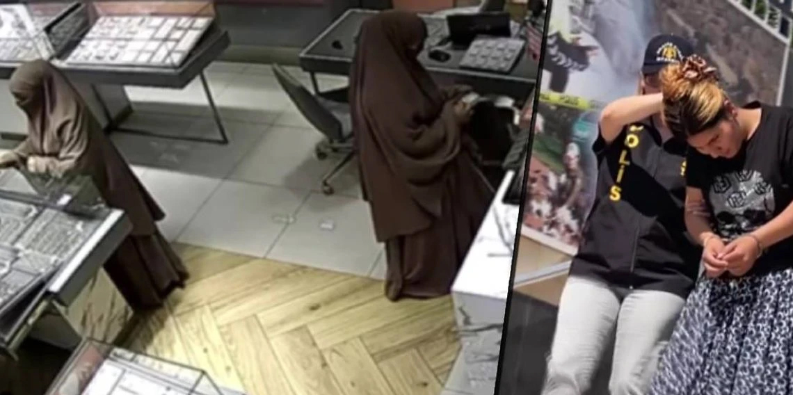 Kuyumculara dadanan suç makinesi biri çocuk 2 kişi yakalandı