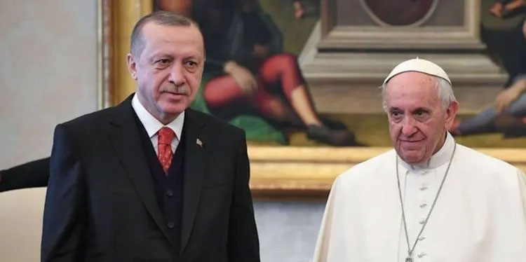 Cumhurbaşkanı Erdoğan ile görüşmüştü: Papa'dan yeni açıklama geldi