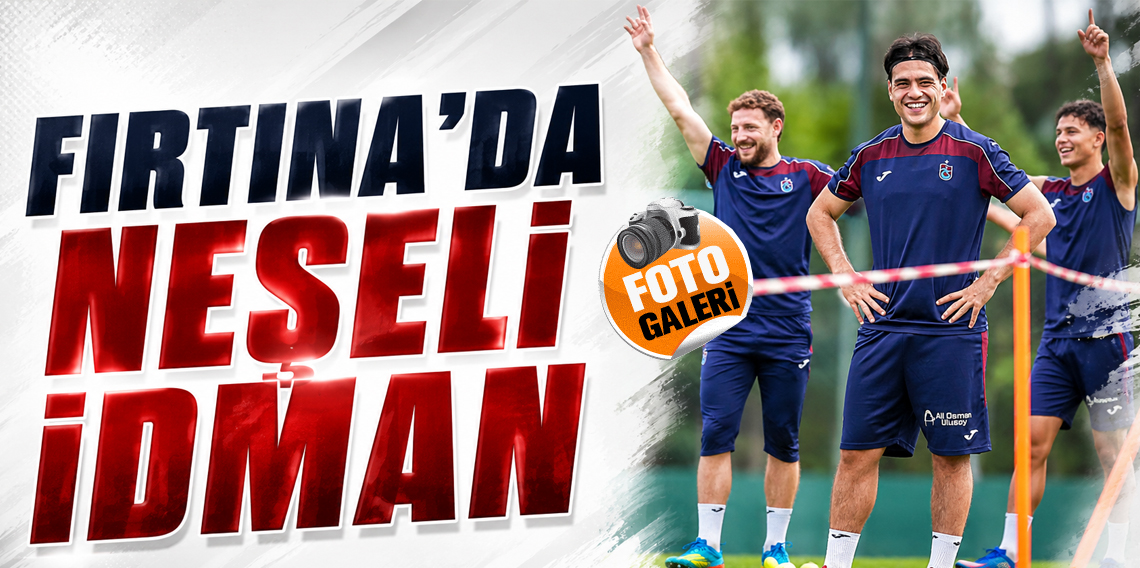 Trabzonspor'da yüzler gülüyor