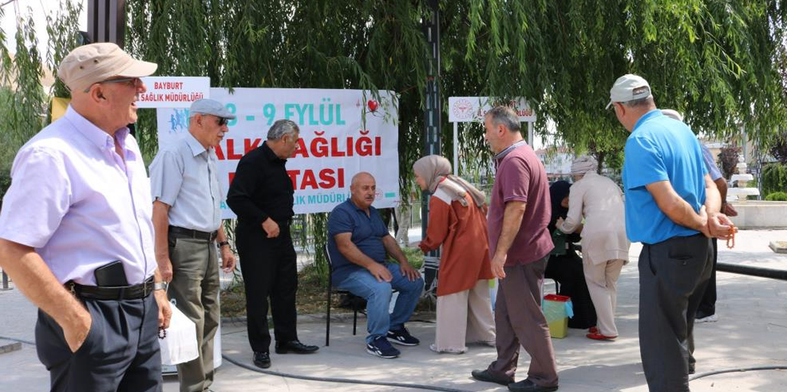 Bayburt'ta Halk Sağlığı Haftası etkinlikleri