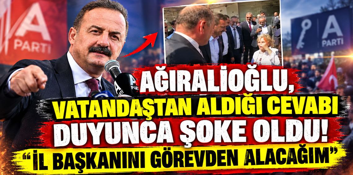 Ağıralioğlu, vatandaştan aldığı cevabı duyunca şoke oldu: İl başkanını görevden alacağım