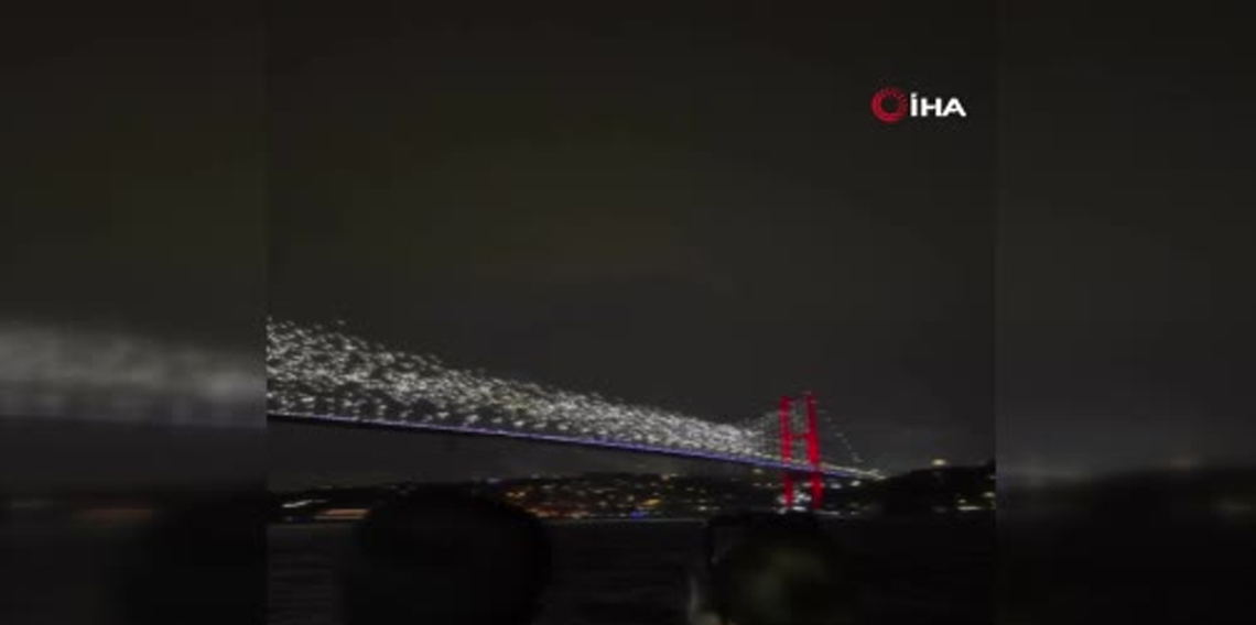Millilerin Avrupa şampiyonluğu coşkusu gökyüzüne taşındı