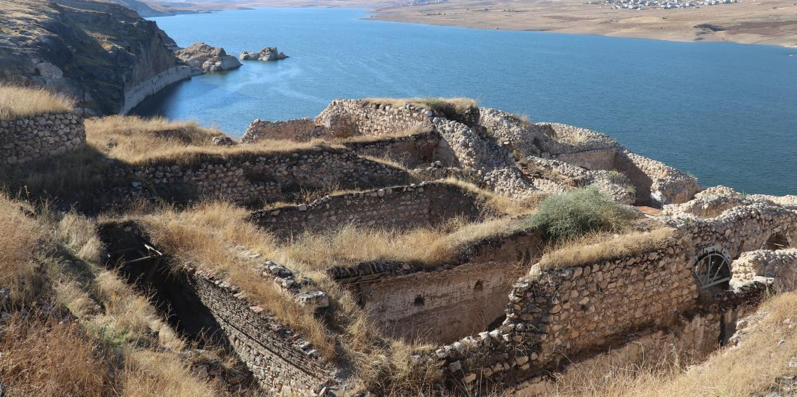 Hasankeyf'teki kazılarda 1600 yıllık askeri yapının kalıntılarına ulaşıldı