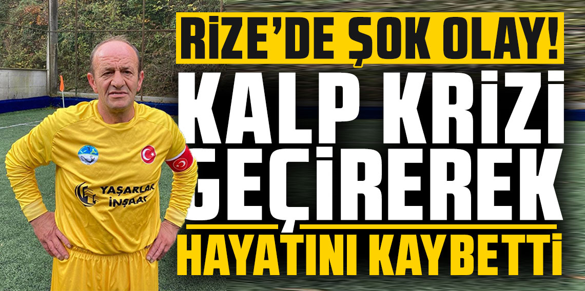 Futbol oyuncusu sahada kalp krizi geçirerek hayatını kaybetti