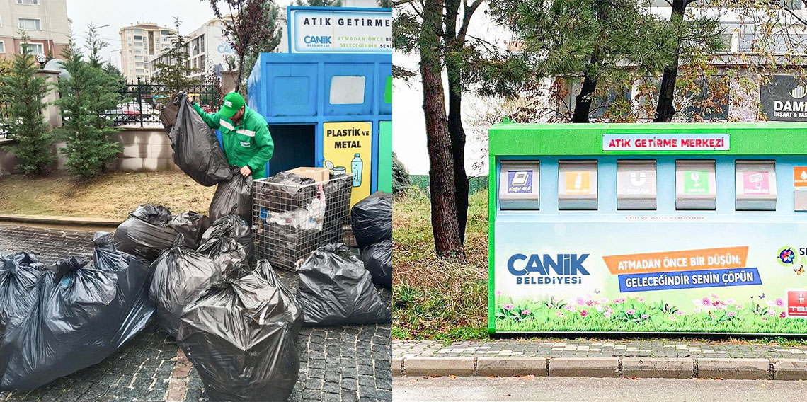 Canik Belediyesi'nden 17 bin 524 varil petrol tasarrufu