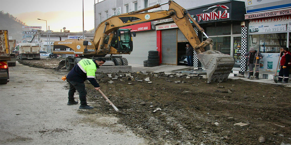  Sanayi sitesinde altyapı ve üstyapı çalışması başlattı