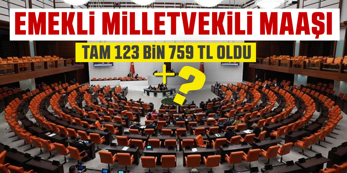 2025 yılı milletvekili maaşları belli oldu