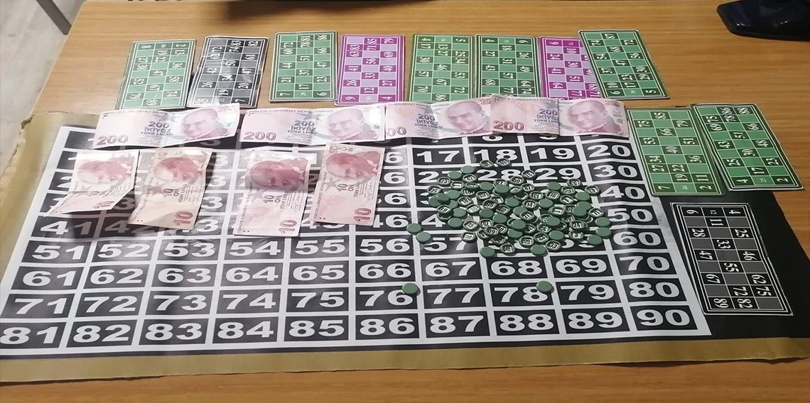 Samsun'da derneğe kumar baskını