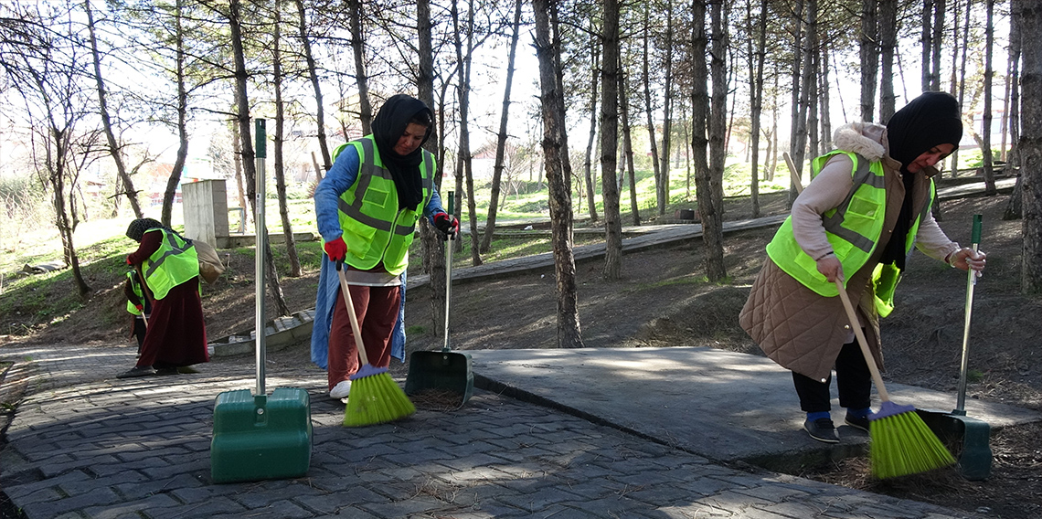 Karabük'ün cadde ve sokakları kadınlara emanet