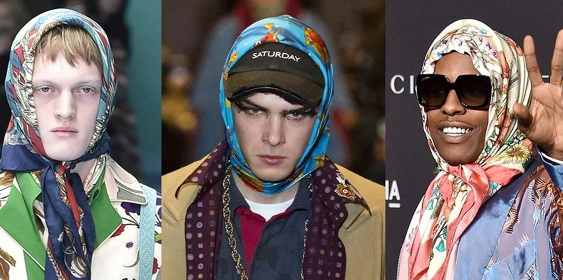 Moda Alarmı! Justin Bieber'dan A$AP Rocky'e Ünlü Erkekler Eşarp Trendini Başlattı!