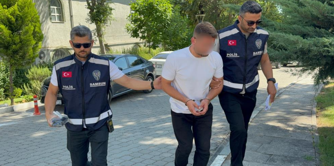 Eşine silah fotoğrafı gönderen koca gözaltına alındı