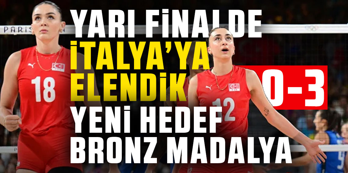 Filenin Sultanları İtalya'ya mağlup oldu! Yeni hedef bronz madalya