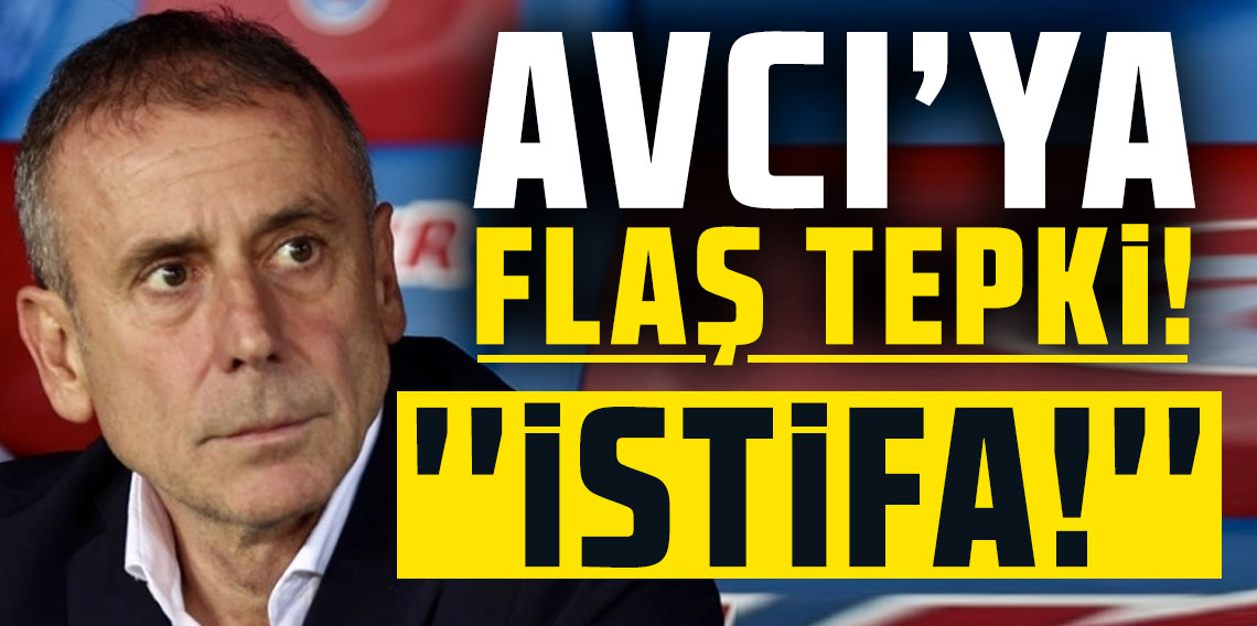 Trabzonspor'da Abdullah Avcı'ya istifa çağrısı!