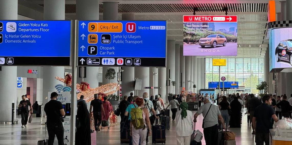 İstanbul Havalimanı'nda yaz tatili dönüşü yoğunluğu