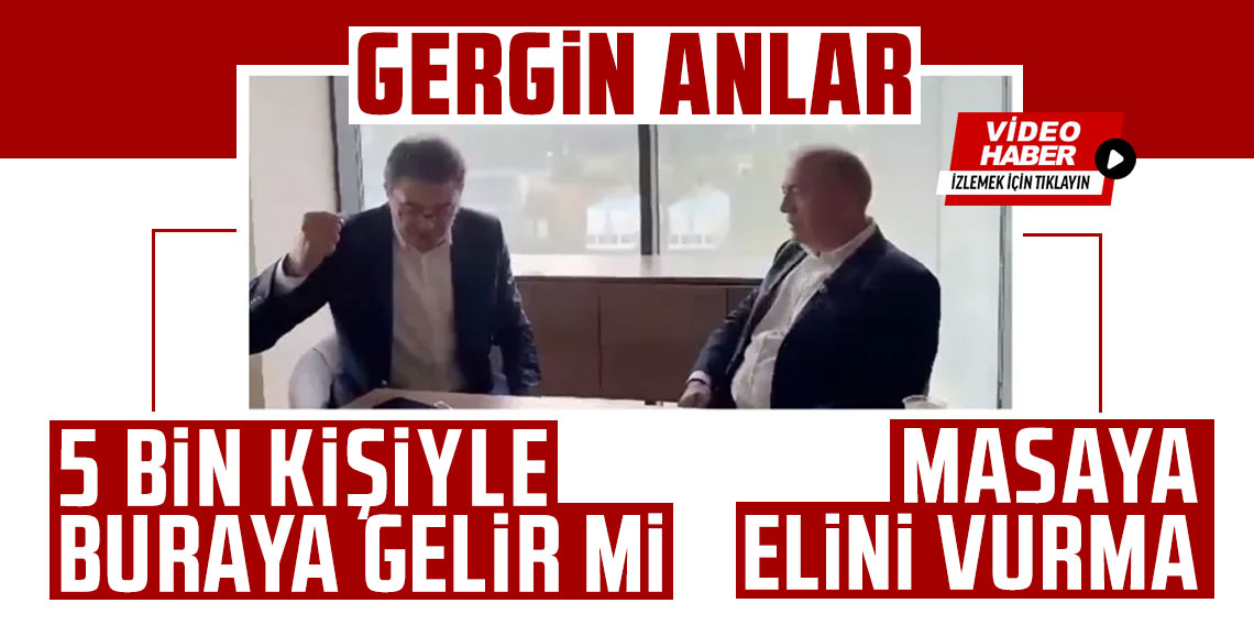 Gürsel Tekin ile CHP Genel Başkan Yardımcısı Ensar Aytekin arasında tartışma
