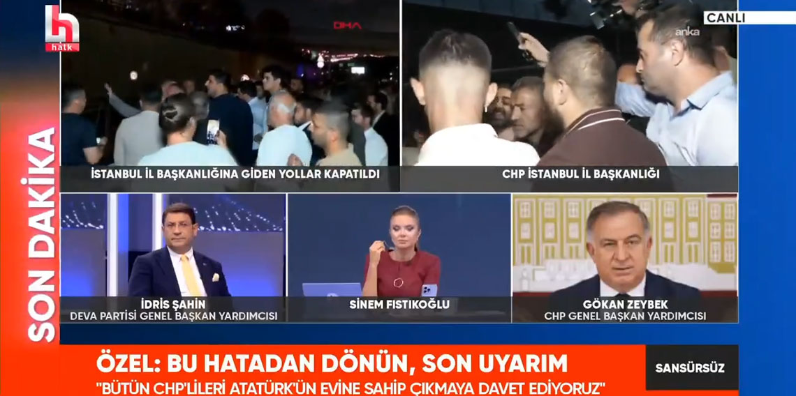 Gökhan Zeybek’ten skandal 'Gazze' benzetmesi