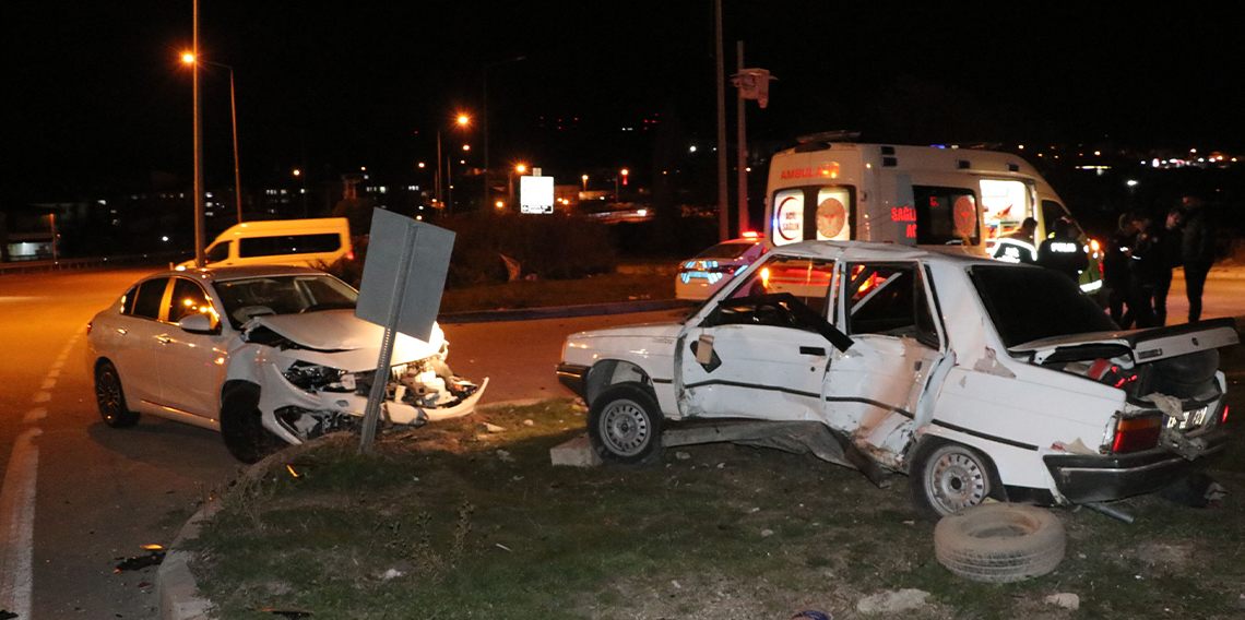 Samsun'da kaza 1 yaralı! 