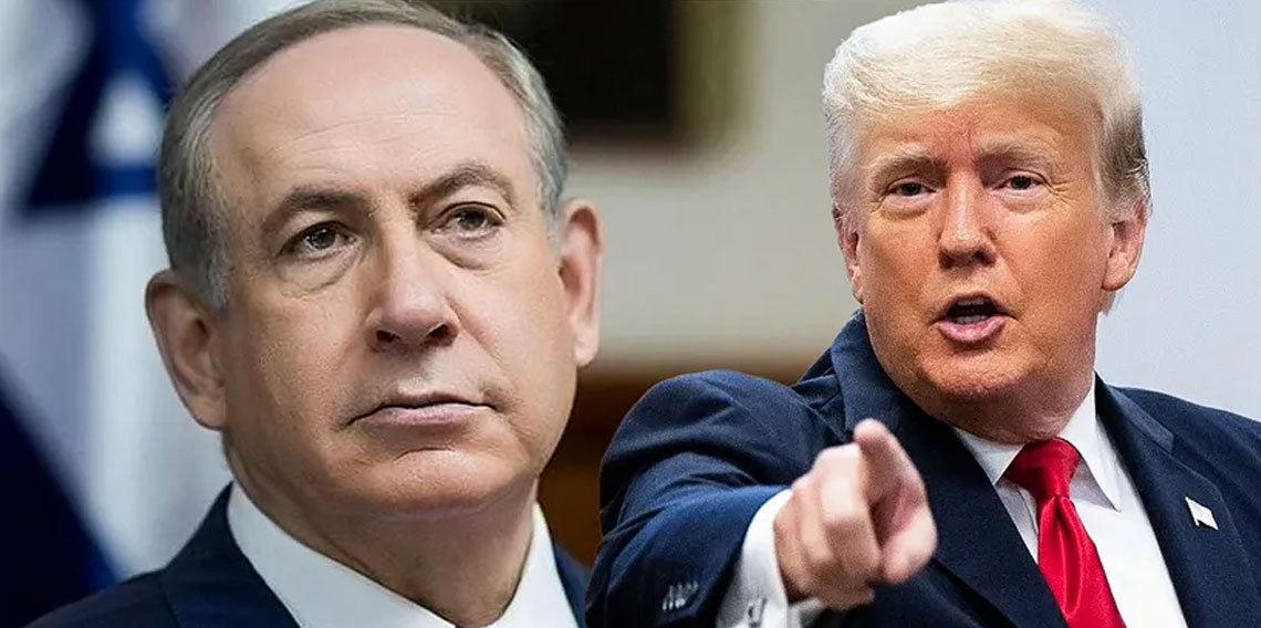 Trump'tan dikkat çeken küfürlü Netanyahu paylaşımı! 