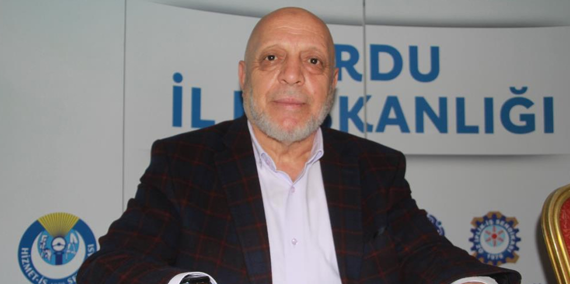 HAK-İŞ Genel Başkanı Arslan: “Esad rejiminin yıkılması belki dünya için de bir örnektir”