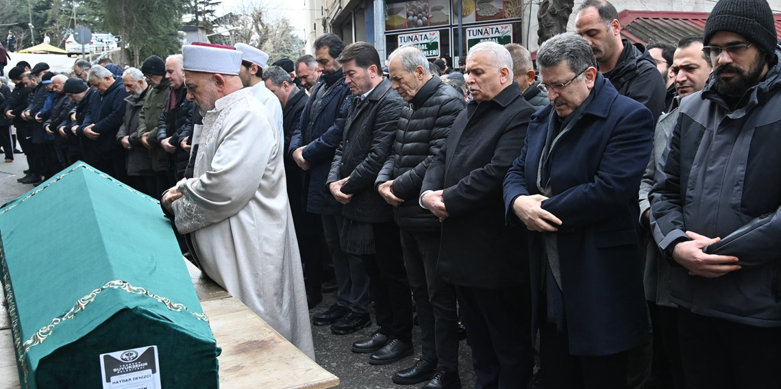 Haydar Denizci son yolculuğuna uğurlandı