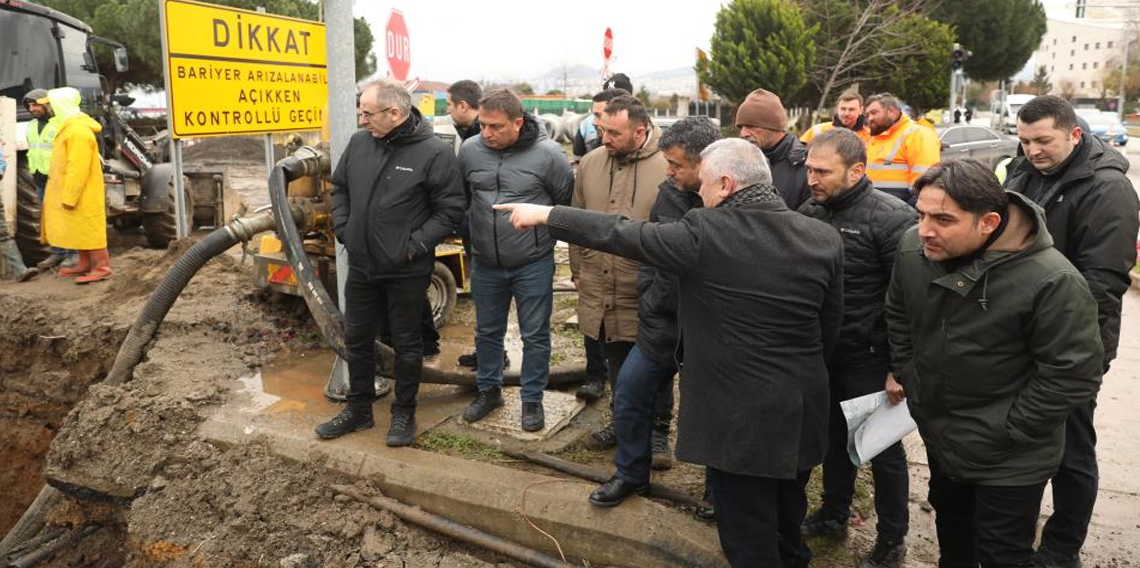 Samsun'a yeni yağmur suyu hattı