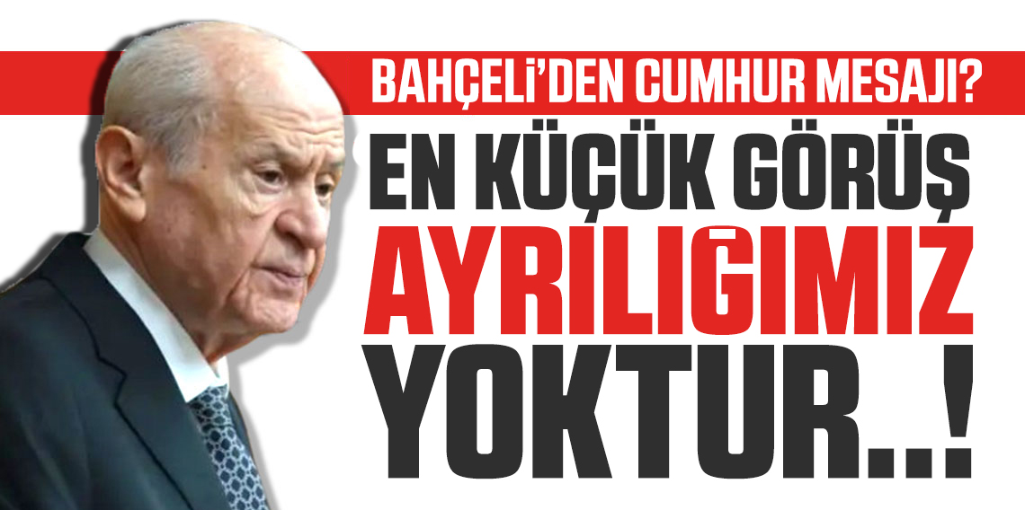 Devlet Bahçeli'den Terörsüz Türkiye açıklaması