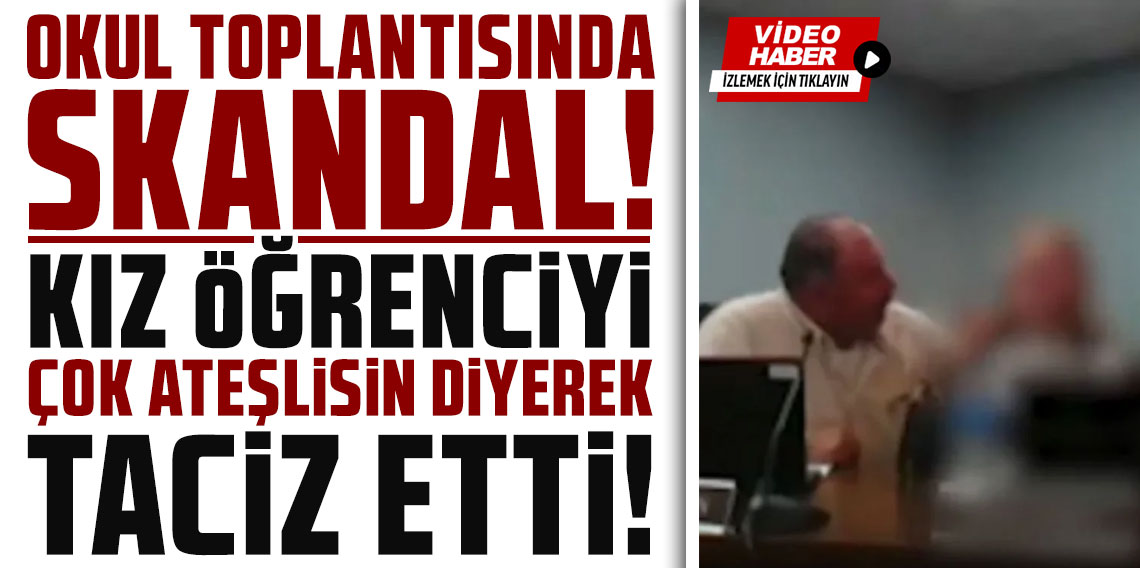 Kız öğrenciyi ''Çok ateşlisin'' diyerek taciz etti, salondakiler kahkaha attı