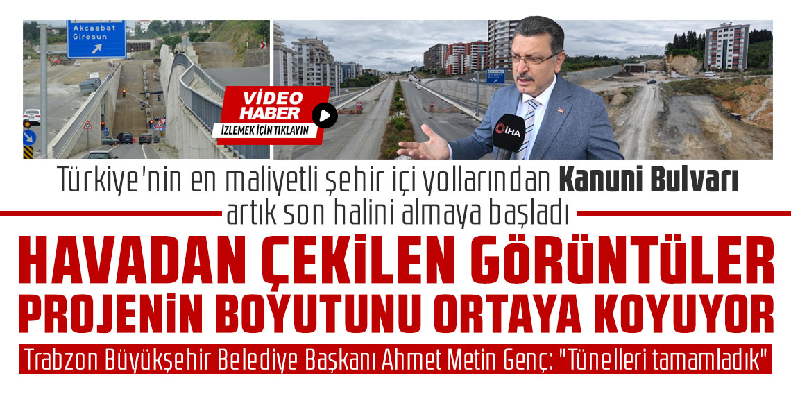 Havadan çekilen görüntüler projenin boyutunu net bir şekilde ortaya koyuyor
