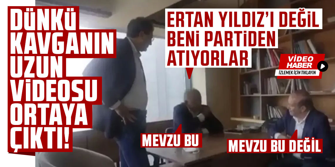Gürsel Tekin: Ertan Yıldız'ı değil beni partiden atıyorlar