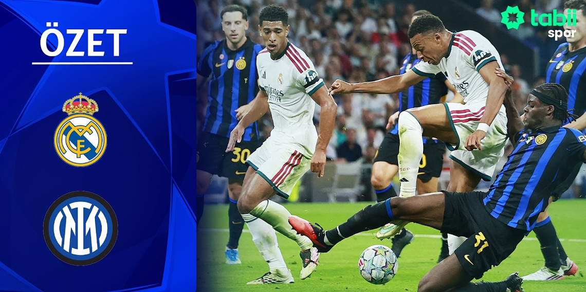 Şampiyonlar Ligi 1. Hafta | Real Madrid - Inter (Özet)