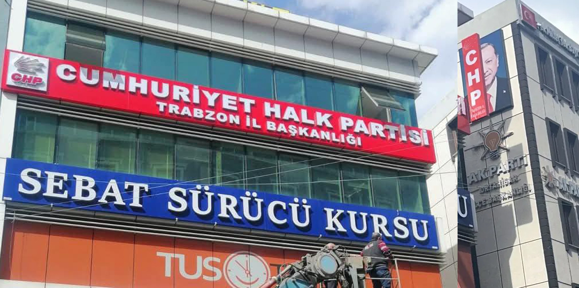 CHP Trabzon'da yeni il binasına taşındı