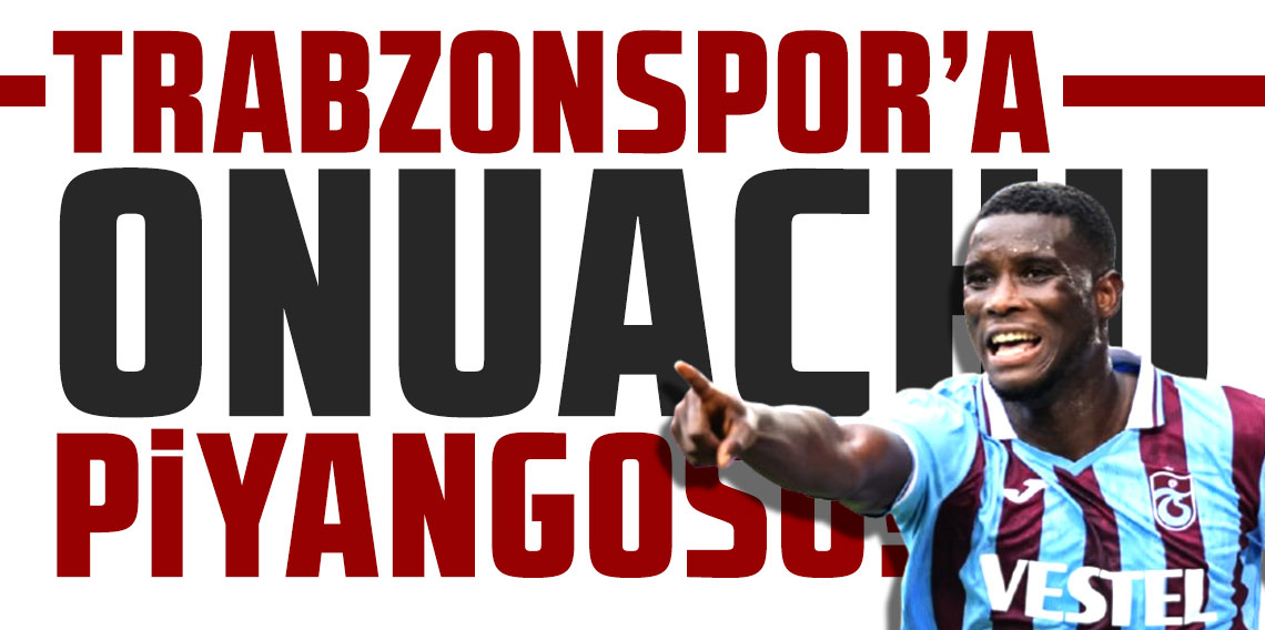Trabzonspor'a Onuachu piyangosu!
