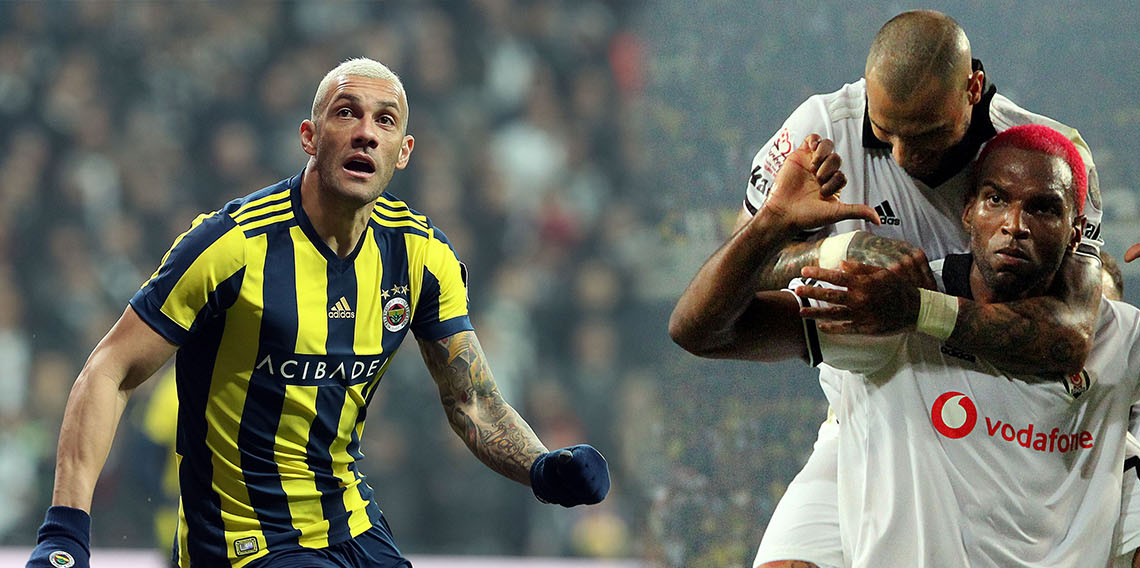 Fenerbahçe - Beşiktaş derbisinin golleri yabancılardan