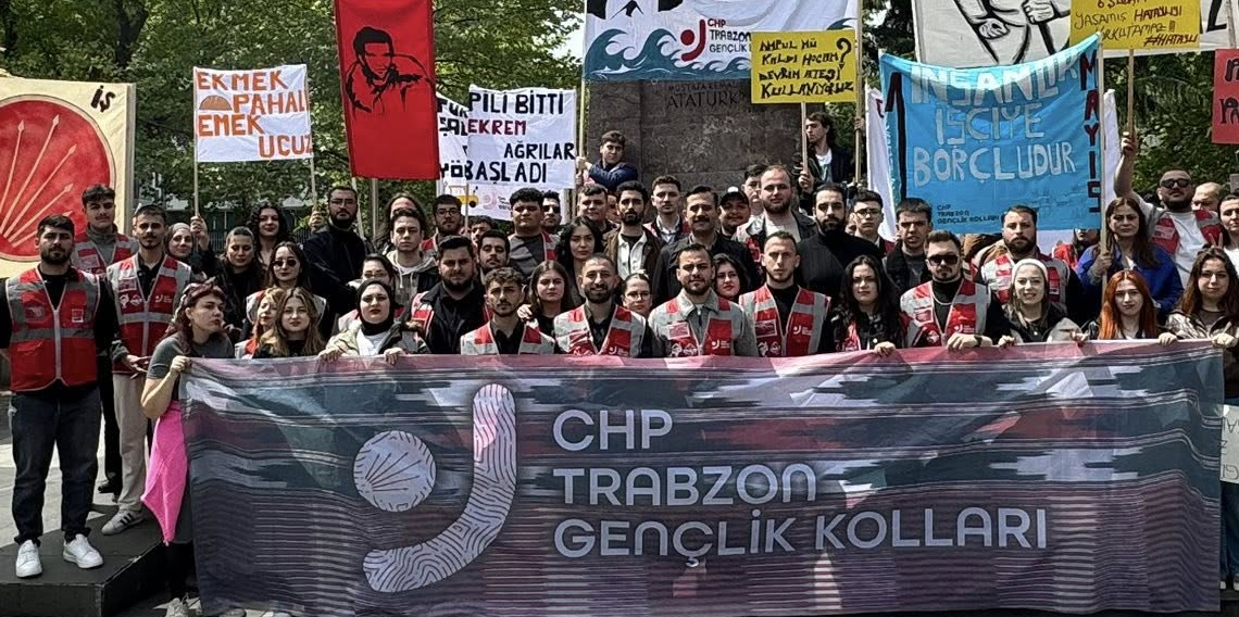 Oğulcan Çavuşoğlu; ''Yaşasın 1 Mayıs, mücadeleye devam''