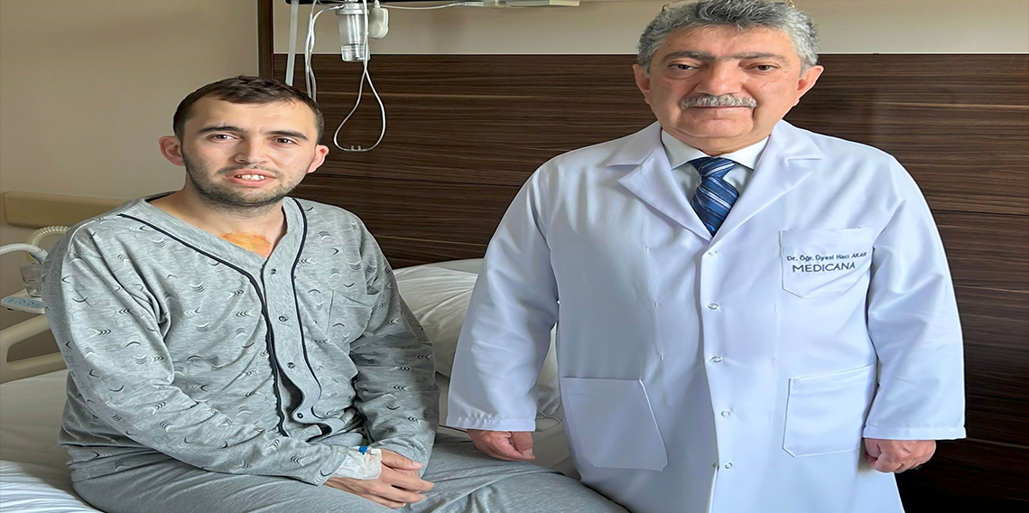 Aort damarı genişleyen hasta, Samsun'da sağlığına kavuştu