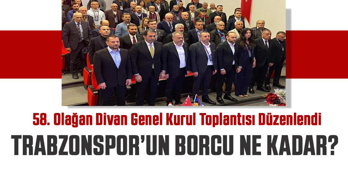 Trabzonspor'un borcu belli oldu?