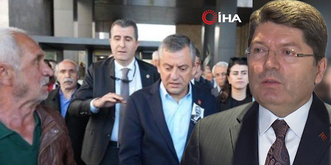 Adalet Bakanı Yılmaz Tunç'tan Özgür Özel'e saldıran kişi hakkında açıklama!