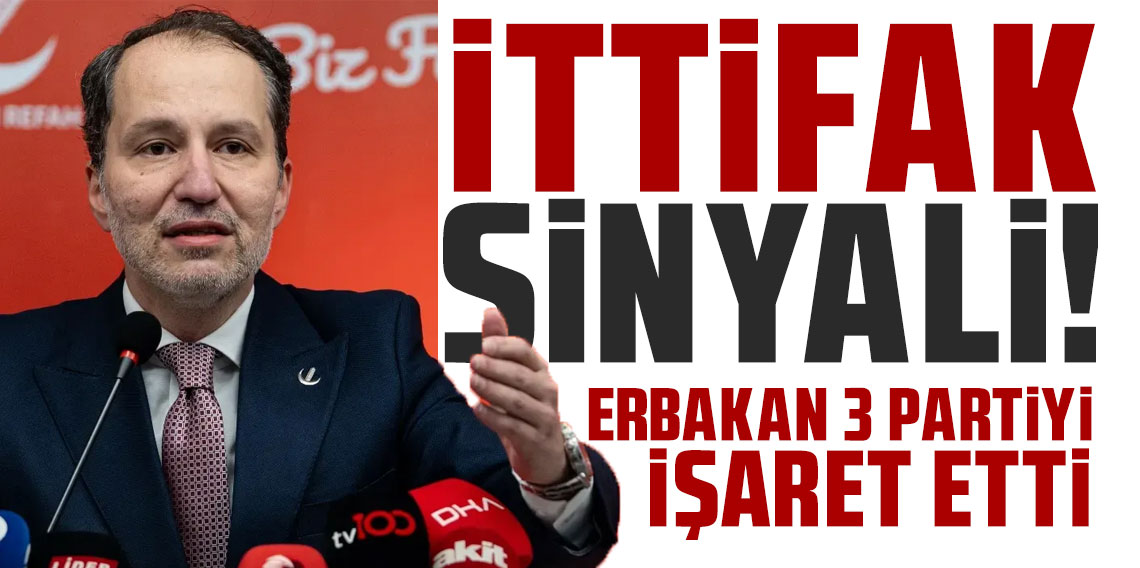 Fatih Erbakan 3 partiyi işaret etti! İttifak sinyali geldi