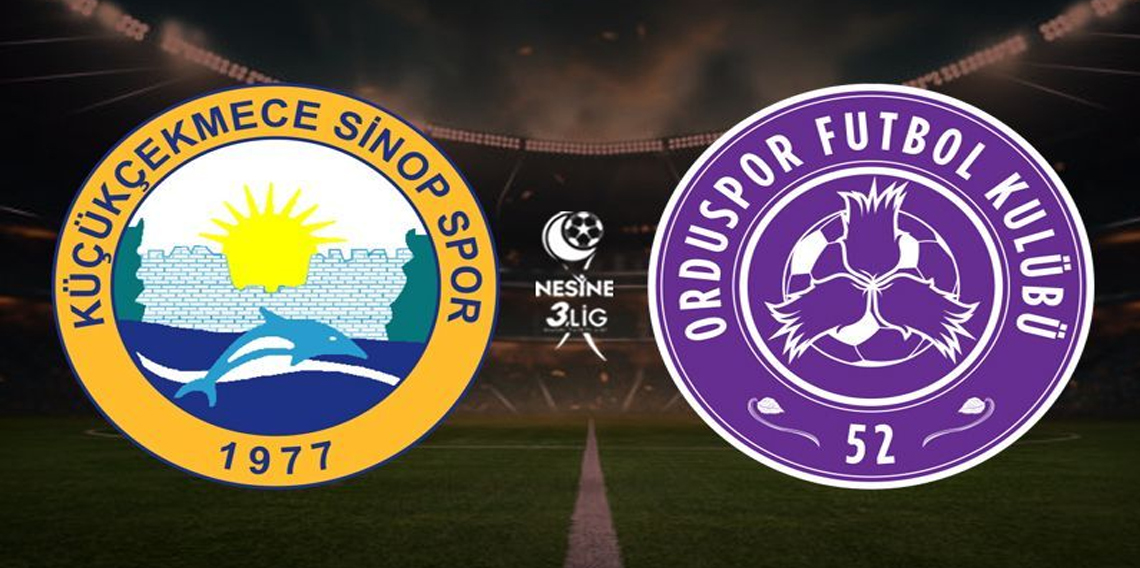 Küçükçekmece Sinopspor - 52 Orduspor Maçı Canlı : Saat Kaçta, Hangi Kanalda?