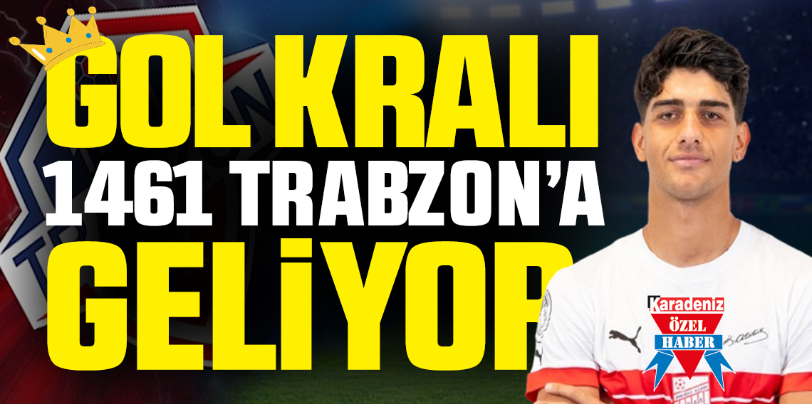 KCT 1461 Trabzon'a gol kralı geliyor