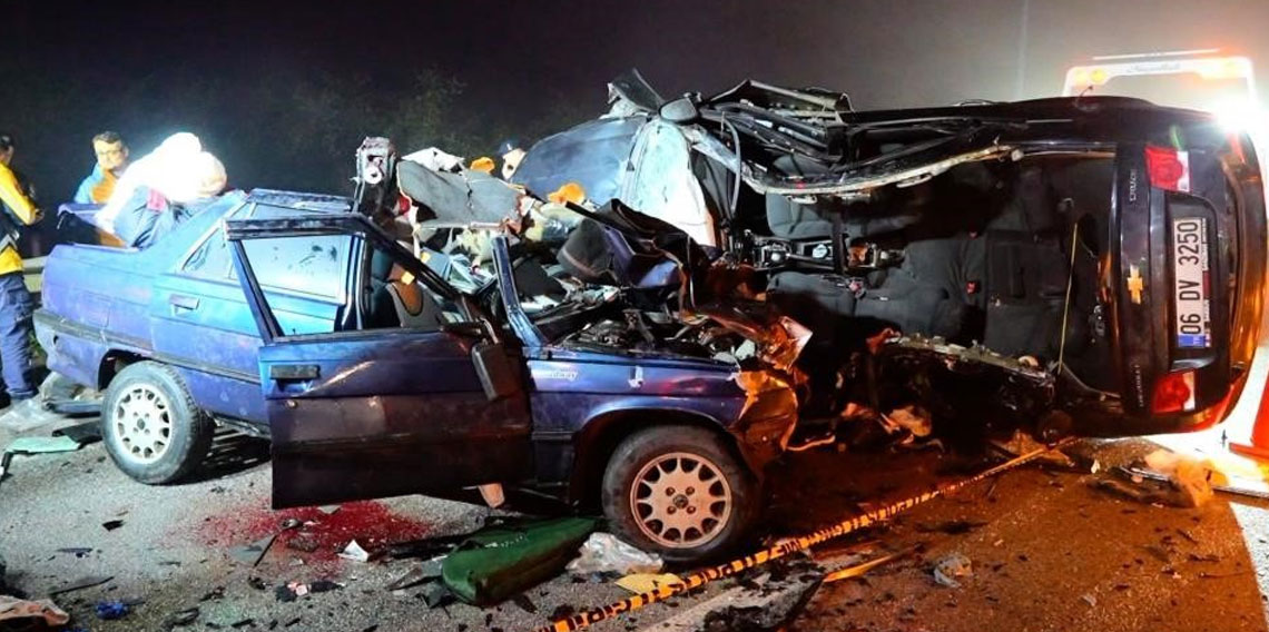 Samsun'un Nisan ayı trafik kaza bilançosu: 7 ölü, 555 yaralı