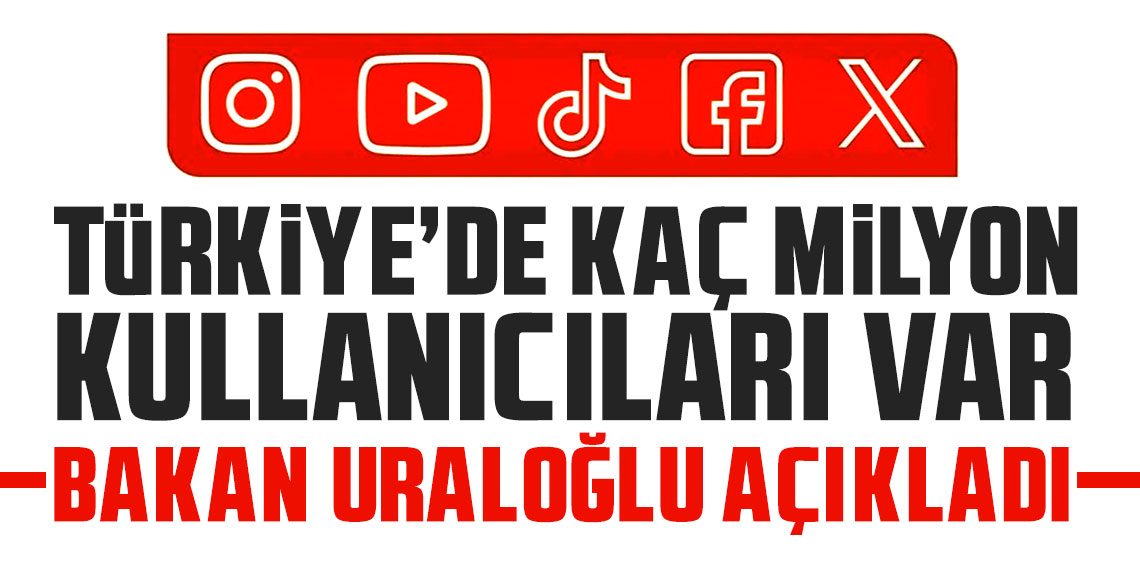 Abdulkadir Uraloğlu: Günde ortalama 2 saat 43 dakika sosyal medyada geçiyor