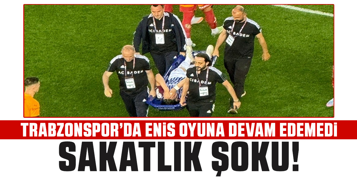 Trabzonspor'a sakatlık şoku!