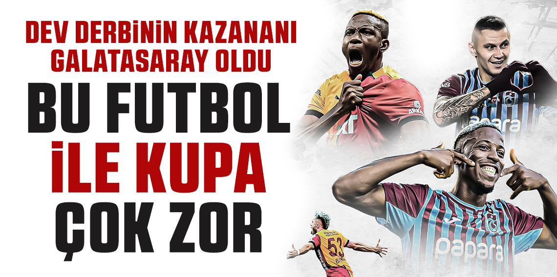 Trabzonspor derbide istediğini yapamadı